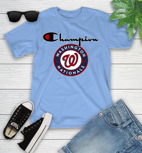 MLB Baseball Washington Nationals Champion Shirt Youth T-Shirt 10