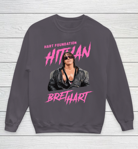 Bret Hart The Hitman Hart Foundation Youth Sweatshirt 5