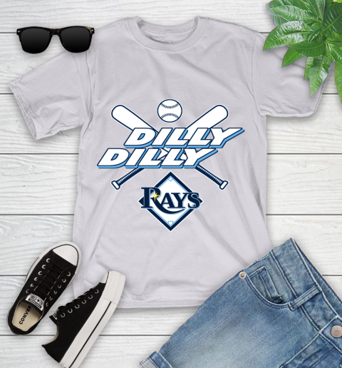 MLB Tampa Bay Rays Dilly Dilly Baseball Sports Youth T-Shirt 4