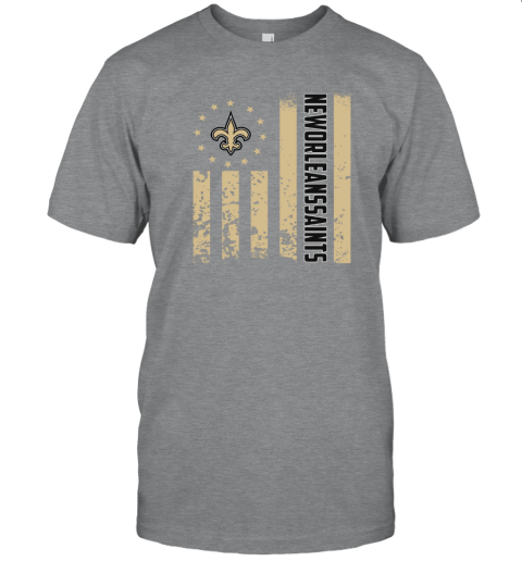 NFL New Orleans Saints American Flag T-Shirt - Rookbrand