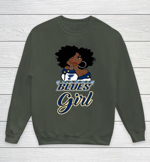 St.Louis Blues Girl NHL Youth Sweatshirt 10