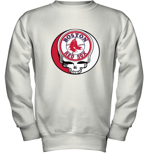 Boston Red Sox The Grateful Dead Baseball MLB Mashup Youth Sweatshirt