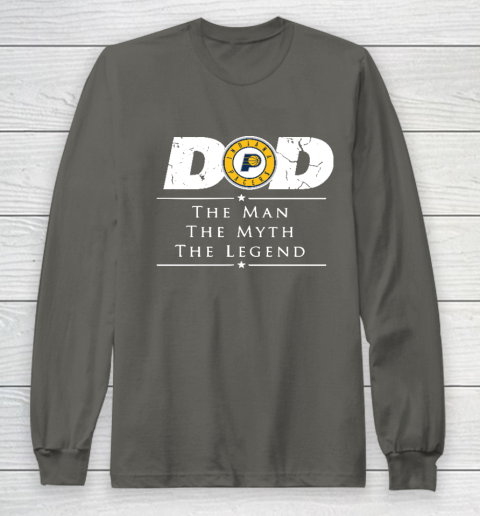 Indiana Pacers NBA Basketball Dad The Man The Myth The Legend Long Sleeve T-Shirt 5
