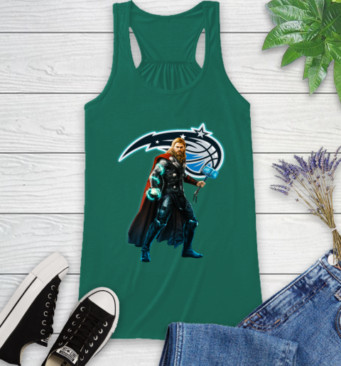 NBA Thor Avengers Endgame Basketball Orlando Magic Racerback Tank 7