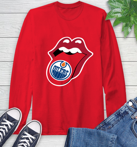 Edmonton Oilers NHL Hockey Lips I Root For My Team Adoring Fan 67