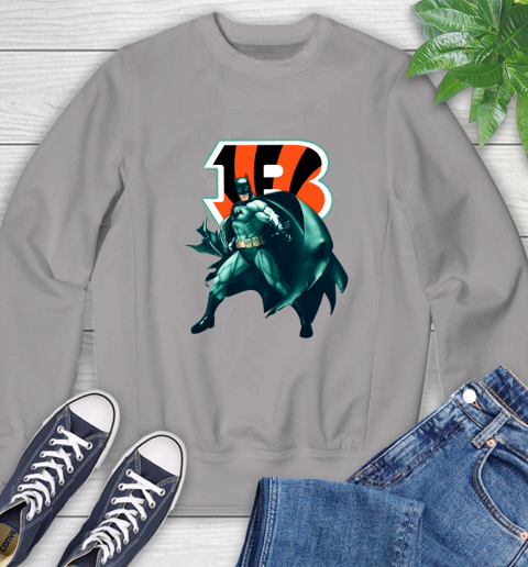 NFL Batman Football Sports Cincinnati Bengals Sweatshirt 5