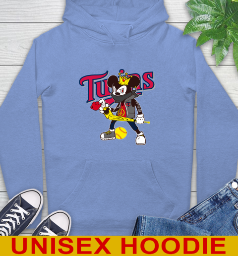 Minnesota Twins MLB Baseball Mickey Peace Sign Sports Hoodie 11