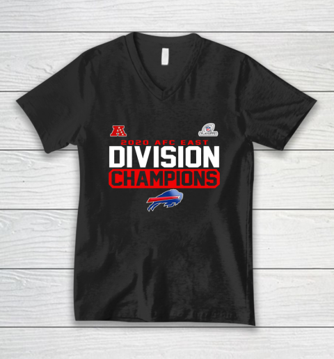 Bills AFC East Division Champions V-Neck T-Shirt