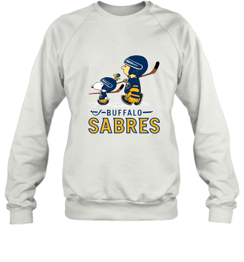 Let's Play Buffalo Sabres Ice Hockey Snoopy NHL Sweatshirt