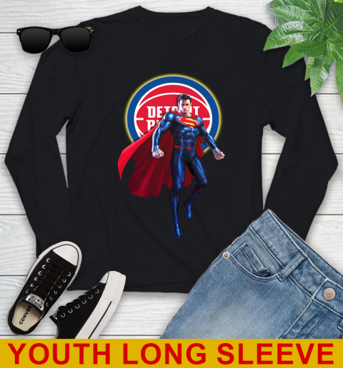 NBA Awesome Superman Basketball Sports Detroit Pistons 123