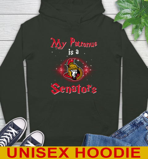 NHL Hockey Harry Potter My Patronus Is A Ottawa Senators Hoodie 12
