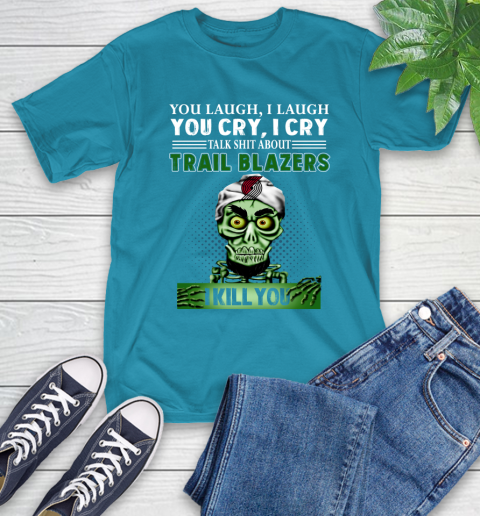 NBA Talk Shit About Portland Trail Blazers I Kill You Achmed The Dead Terrorist Jeffrey Dunham Basketball T-Shirt 9