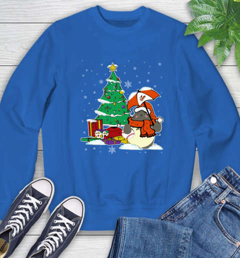 Baltimore Orioles MLB Baseball Cute Tonari No Totoro Christmas Sports Sweatshirt 9