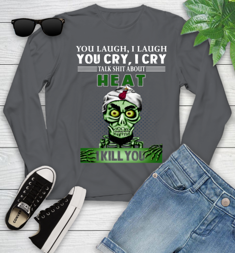 NBA Talk Shit About Miami Heat I Kill You Achmed The Dead Terrorist Jeffrey Dunham Basketball Youth Long Sleeve 9
