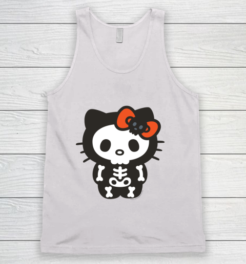 Hello Kitty Skeleton Halloween Tank Top