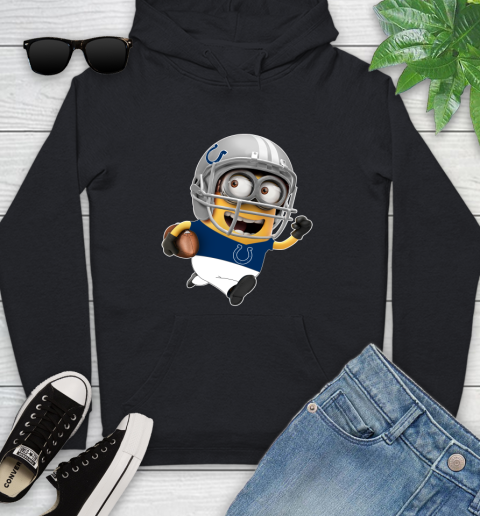 NFL Indianapolis Colts Minions Disney Football Sports Youth Hoodie 2