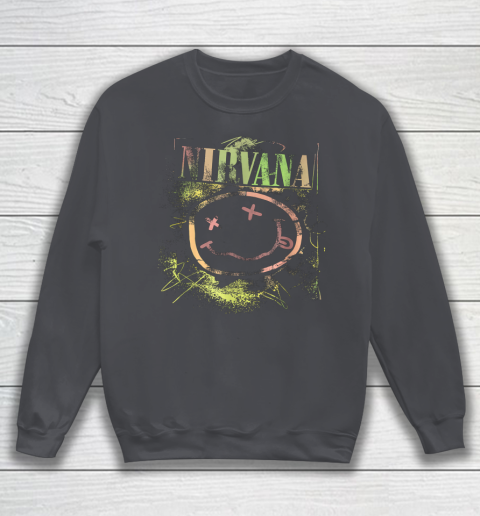 Vintage Nirvanas Smile Design Limited Sweatshirt 4