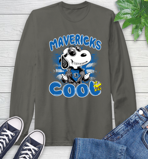 NBA Basketball Dallas Mavericks Cool Snoopy Shirt Long Sleeve T-Shirt 10