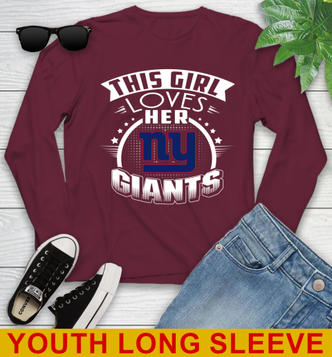 New York Giants NFL Football This Girl Loves Her Team 122