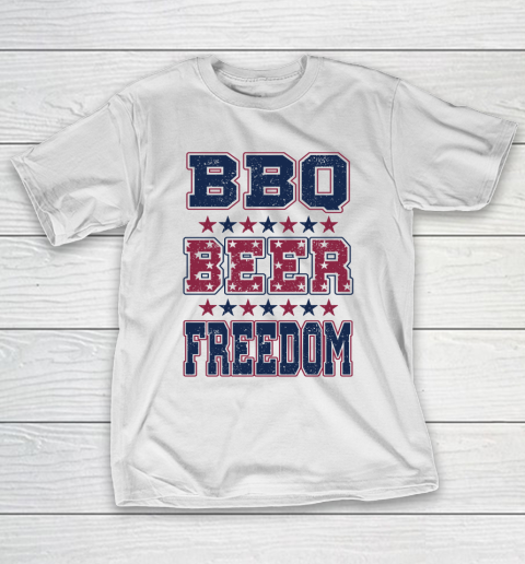 BBQ Beer Freedom T-Shirt