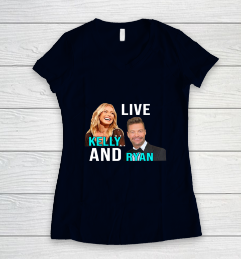 Live Kelly And Ryan Women's V-Neck T-Shirt 2