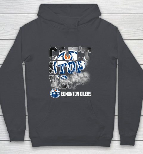 NHL Edmonton Oilers Hockey Can't Stop Vs Youth Hoodie 5