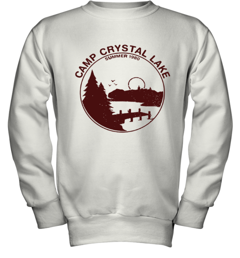 Camp Crystal Lake Summer 1980 Friday The 13th Youth Sweatshirt