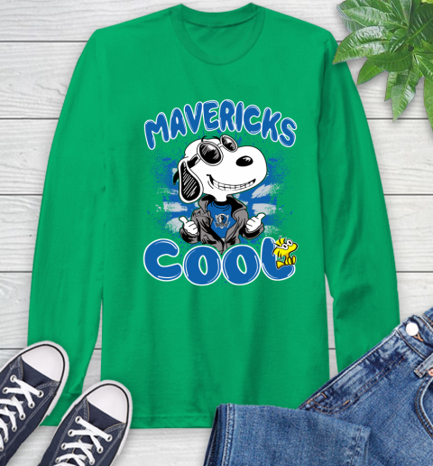 NBA Basketball Dallas Mavericks Cool Snoopy Shirt Long Sleeve T-Shirt 9
