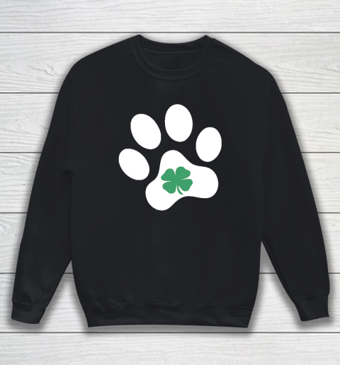 Dog St. Patrick's Day  Shamrock Dog Sweatshirt