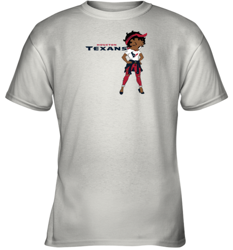 Betty Boop Houston Texans Youth T-Shirt