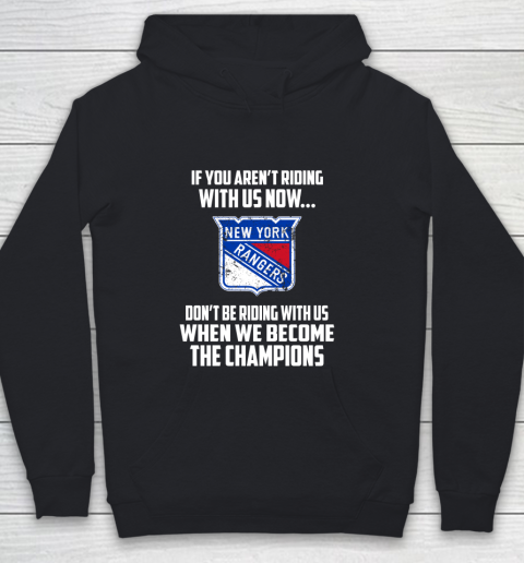 NHL New York Rangers Hockey We Become The Champions Youth Hoodie