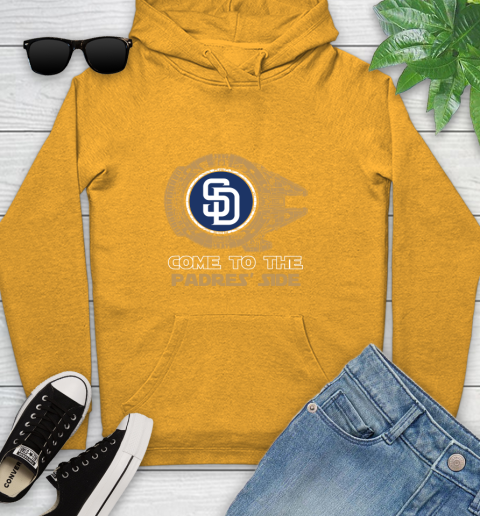 MLB Come To The San Diego Padres Side Star Wars Baseball Sports Youth Hoodie 3 MLB Come To The San Diego Padres Side Star Wars Baseball Sports Youth Hoodie - Image 3