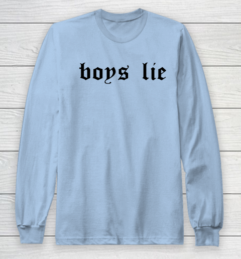 Boys Lie Long Sleeve T-Shirt 5