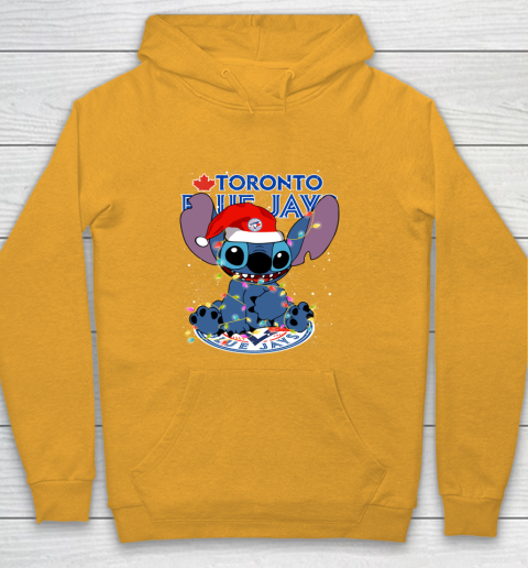 Toronto Blue Jays MLB noel stitch Baseball Christmas Youth Hoodie 2