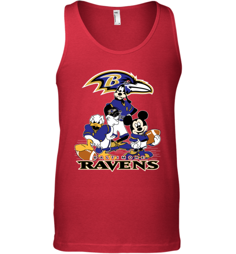 NFL Baltimore Ravens Mickey Mouse Donald Duck Goofy Football T Shirt -  Rookbrand