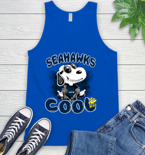 NFL Football Seattle Seahawks Cool Snoopy Shirt Tank Top 4