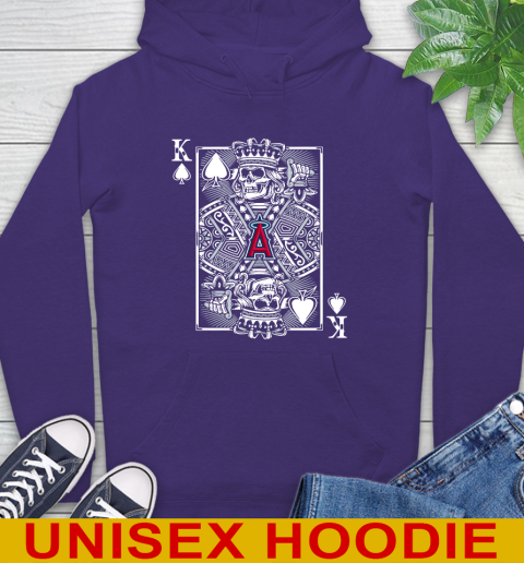 Los Angeles Angels MLB Baseball The King Of Spades Death Cards Shirt Hoodie 5
