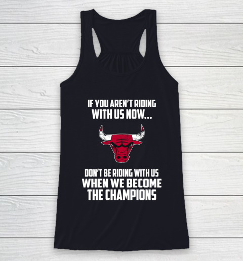 NBA Chicago Bulls Basketball We Become The Champions Racerback Tank 7