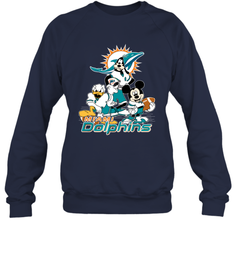 Official Mickey Mouse Nfl miami dolphins logo 2023 shirt, hoodie, sweater,  long sleeve and tank top