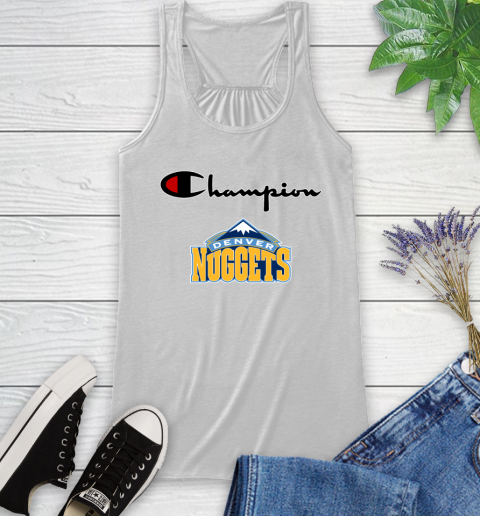 NBA Basketball Denver Nuggets Champion Shirt Racerback Tank