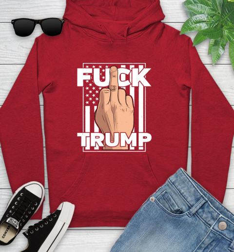 Fuck Trump Middle Finger Anti Republican T Shirt 132