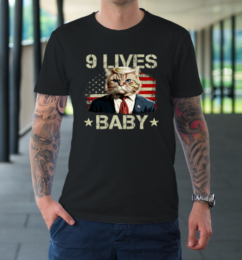9 Lives Baby Trump T-Shirt