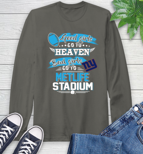 New York Giants NFL Bad Girls Go To Metlife Stadium Shirt Long Sleeve T-Shirt 9