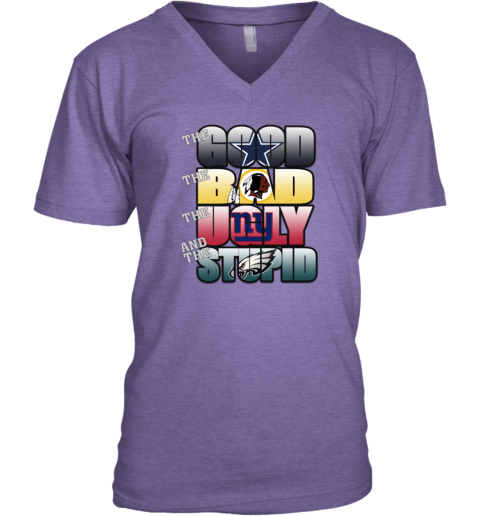 NFL The Good Bad Ugly And Stupid Dallas Cowboys V-Neck T-Shirt