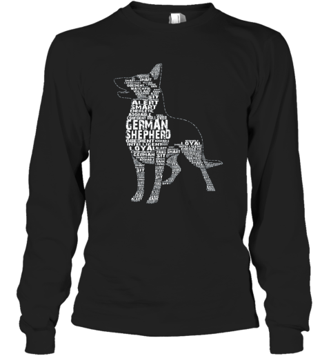 German Shepherd Shirts For Men  German Shepherd T Shirt Long Sleeve