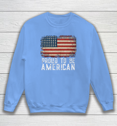 Proud American Patriotic USA Flag Sweatshirt 8