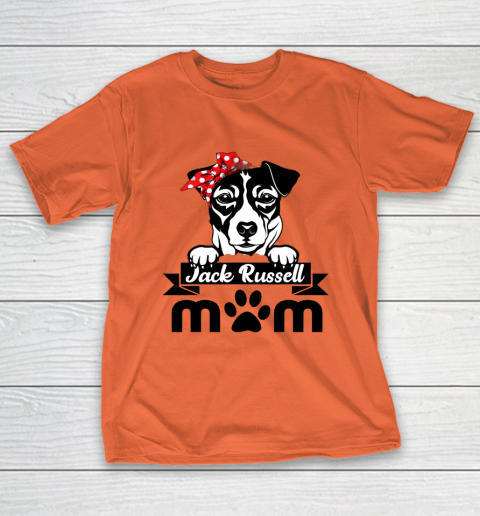Jack russell mom t shirt top