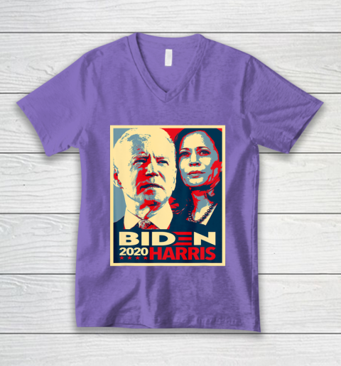 Joe Biden Kamala Harris Hope  Biden Harris 2020 V-Neck T-Shirt 9