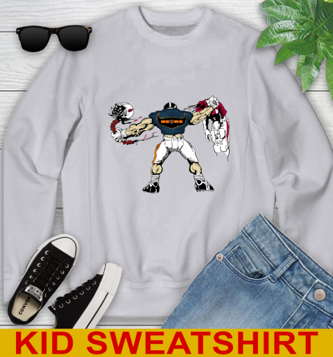 Chicago Bears NFL Football Fight For Victory Youth Sweatshirt 4