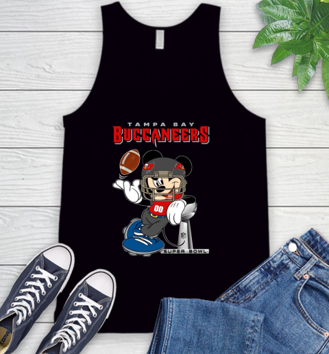 NFL Tampa Bay Buccaneers Mickey Mouse Disney Super Bowl Football T Shirt Tank Top 2